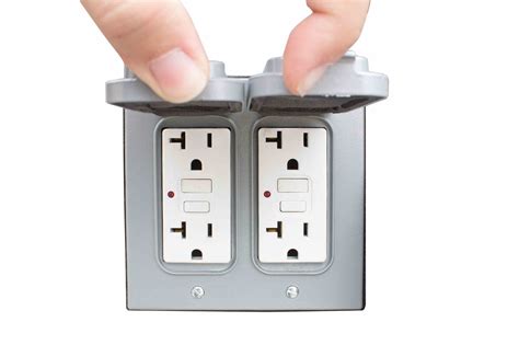 quad outlet box